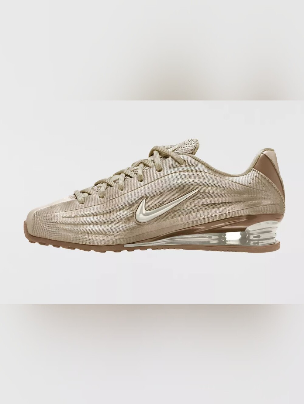 NEW!!! Nike Women's Shox Z Sneakers,Color: Oatmeal/Phantom-Linen, Size W7